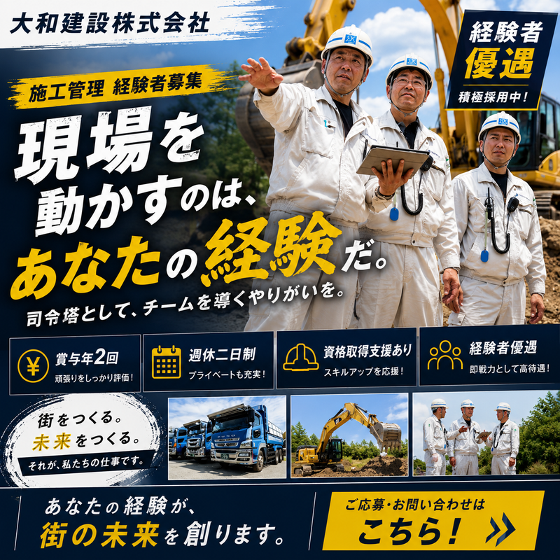 大和建設（株）の求人・転職情報