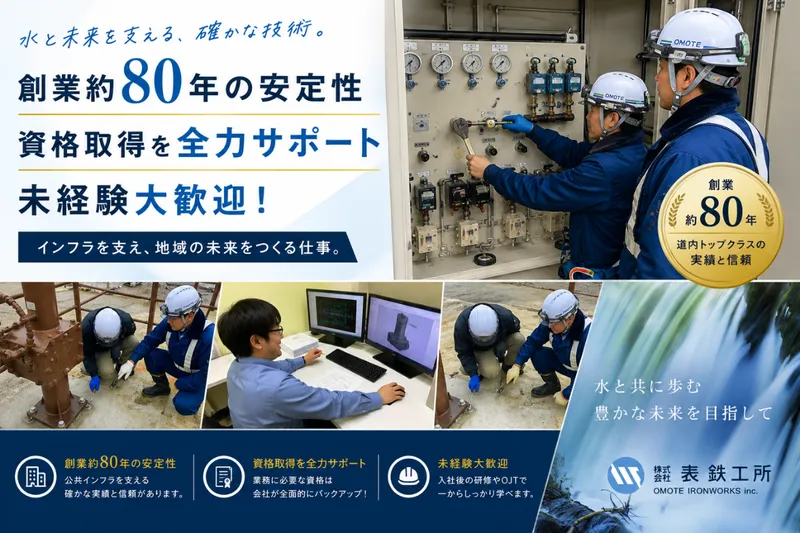 株式会社表鉄工所の求人・転職情報